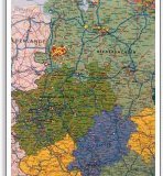 Deutschlandkarte Raum Emsland