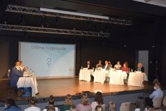 as Plenum bei der offenen Fragerunde